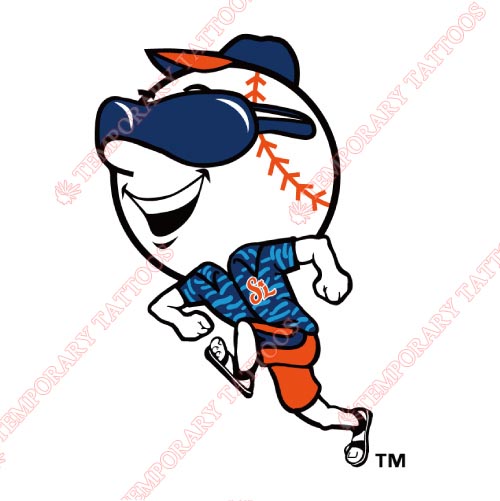 St Lucie Mets Customize Temporary Tattoos Stickers NO.7921